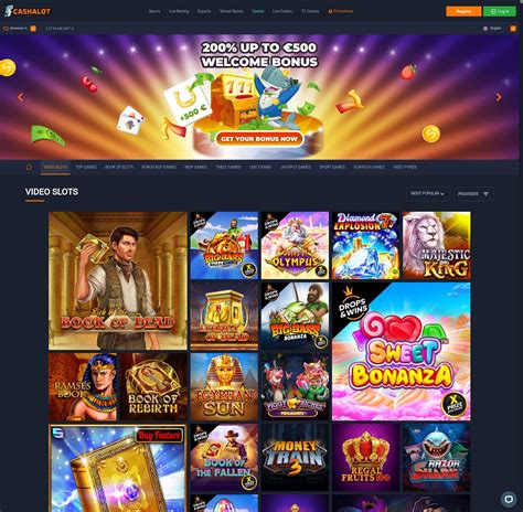 Cashalot Online Casino Review and Bonus .